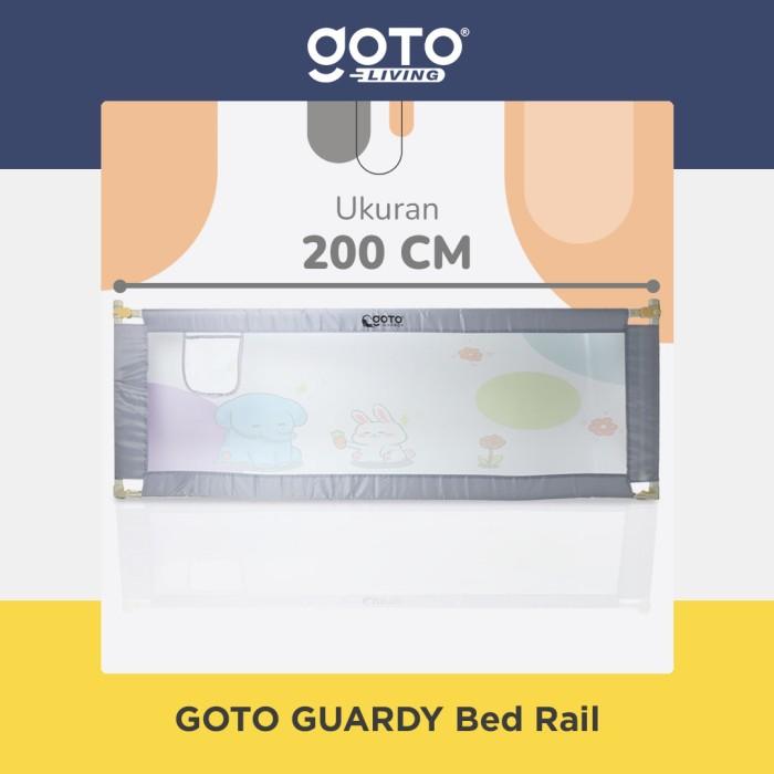 Gambar Goto Guardy Baby Bedrail Pembatas Kasur Pengaman Pagar Tidur Bayi - 200 CM dari Goto.Indonesia undefined Tokopedia