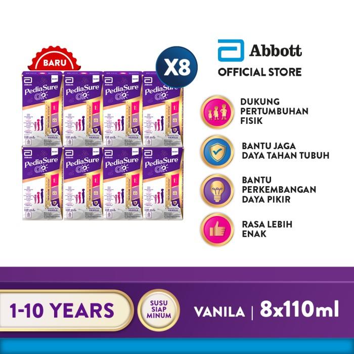 Gambar Terbaru Pediasure Go Vanila Formula Uht 8X110Ml Berkualitas dari kios rina22 undefined Tokopedia