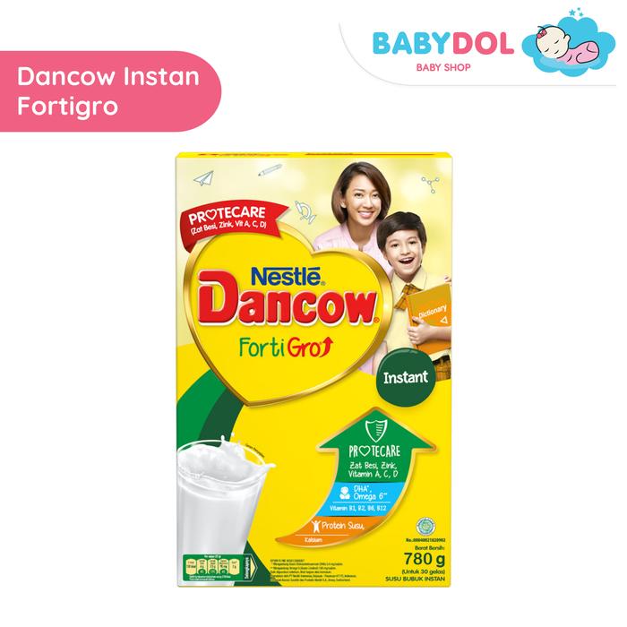 Gambar BABYDOL Dancow Instan Fortigro 780 Gram Susu Formula Anak 6 - 12 Tahun dari Babydol Official Store undefined Tokopedia