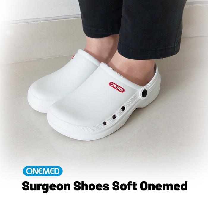 Gambar ONEMED Surgeon Shoes Soft Size 36 - 44 - Sepatu Sandal Dokter Perawat Operasi - 36 dari Onemed.Jakarta undefined Tokopedia