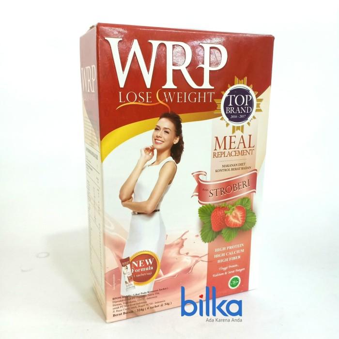 Gambar Wrp Lose Weight Meal Replacement Stroberi 324G Terlaris dari abgcj old undefined Tokopedia