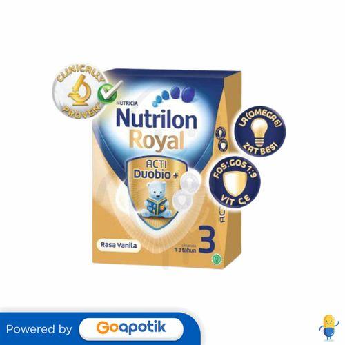 Gambar NUTRILON ROYAL 3 SUSU ANAK USIA 1-3 TAHUN RASA VANILLA 400 GRAM BOX dari Apotek Mitra Perintis Kota Medan by GoApotik undefined Tokopedia