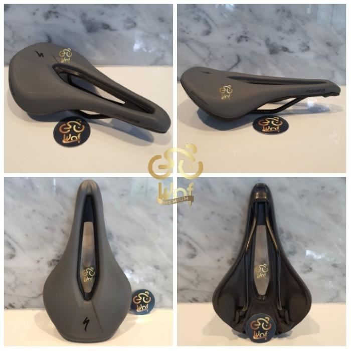 Gambar BERKUALITAS SADEL SPECIALIZED S-WORKS BODY GEOMETRY SADDLE SEPEDA MTB ROAD BIKE HQ - Grey dari Hara_d undefined Tokopedia