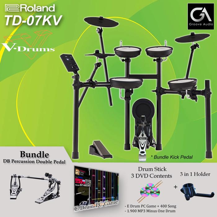 Roland 電子ドラム TD-07KV 中古 美品 元箱あり Roland V-Drums TD-07KV
