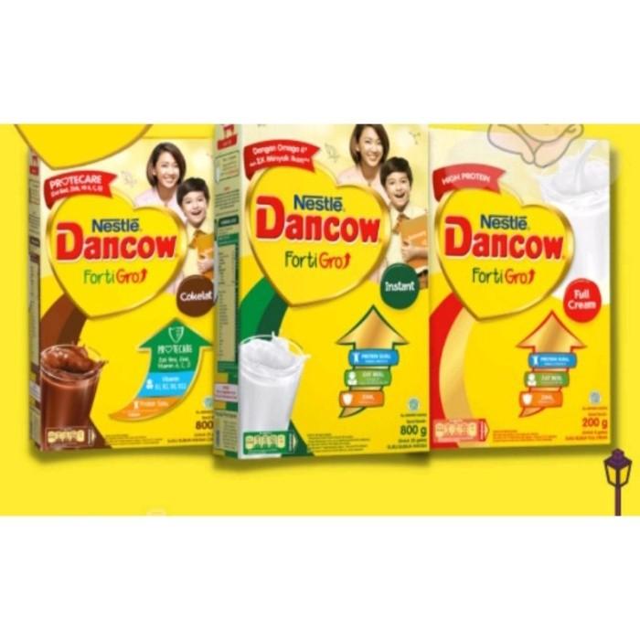 Gambar Susu Dancow FortiGro - Cokelat, 200 Gram dari Grand Golden Mart undefined 2 Tokopedia