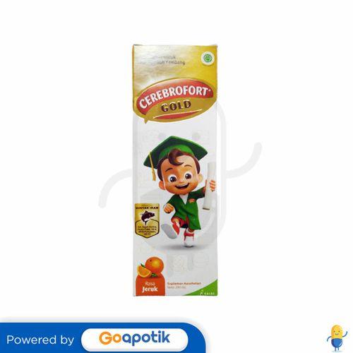 Gambar CEREBROFORT GOLD RASA JERUK SIRUP 200 ML dari Apotek Richter Farma-tokopedia undefined Tokopedia