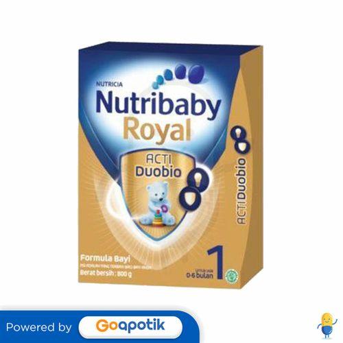 Gambar NUTRIBABY 1 SUSU FORMULA BAYI USIA 0-6 BULAN 800 GRAM BOX dari Apotek Sejahtera Farma Depok by GoApotik undefined Tokopedia