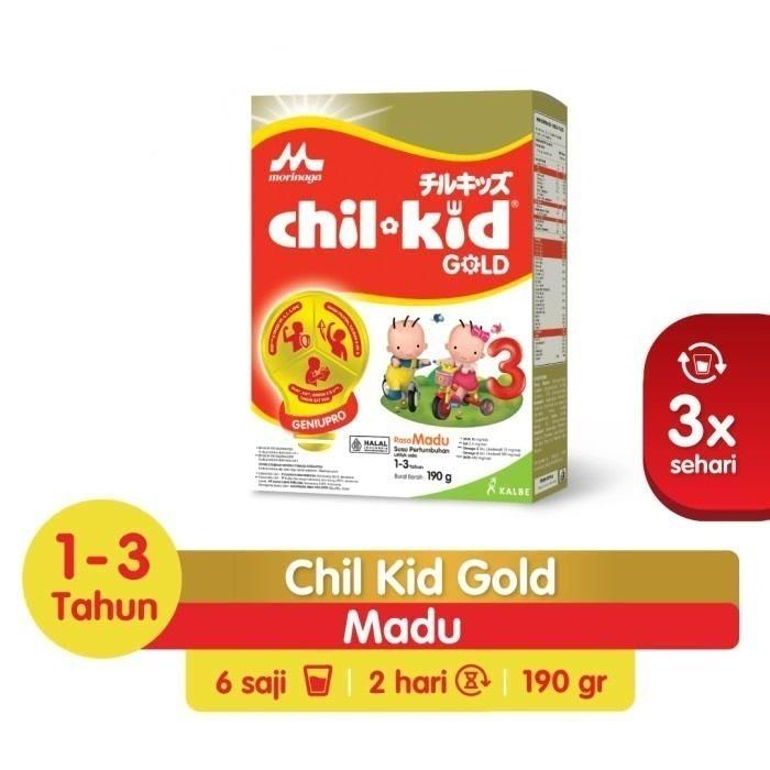 Gambar Chil Kid Gold Madu 190g Susu  Pertumbuhan Anak Usia 1-3 Tahun dari harapanqita undefined Tokopedia