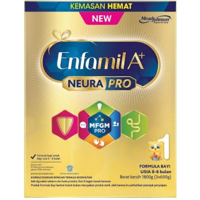 Gambar Susu Enfamil Tahap 1 ( 0-6 Bulan ) 1800 Gr dari Welshce undefined Tokopedia