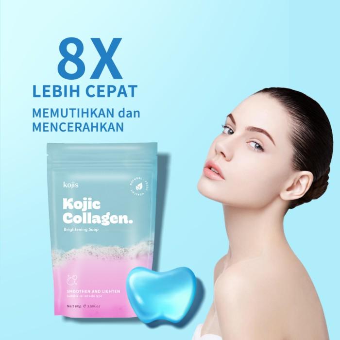 Gambar 𝗞𝗢𝗝𝗜𝗦 𝗫 𝗤𝗜𝗔𝗡𝗦𝗢𝗧𝗢 Kojic Collagen Brightening Face Soap - Collagen dari Qiansoto_NEW undefined Tokopedia