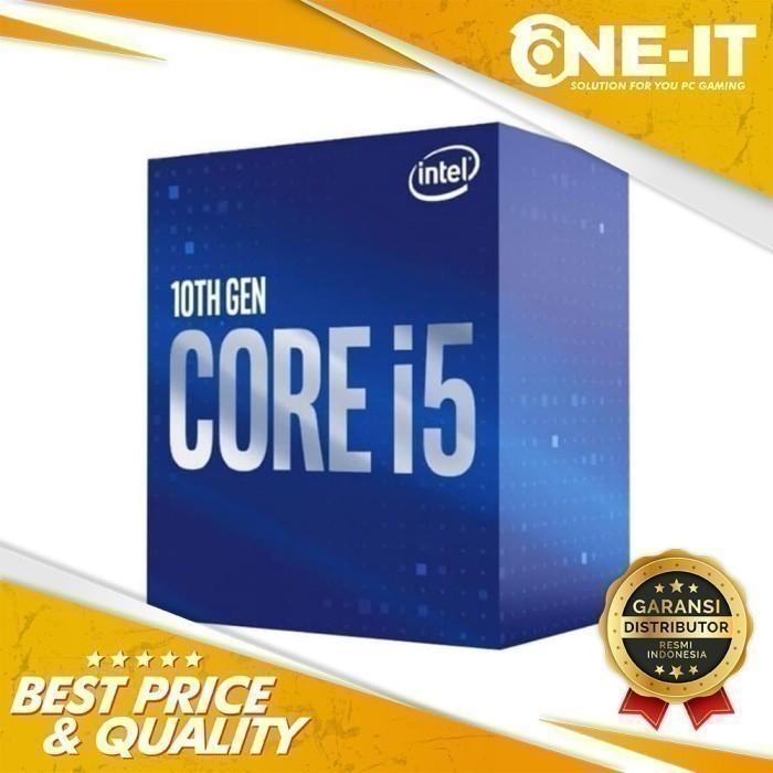 Gambar Intel Core i5 10400 2.9 Ghz - Cache 12MB - CORE-THREADS 6-12 LGA 1200 dari one it solution undefined Tokopedia
