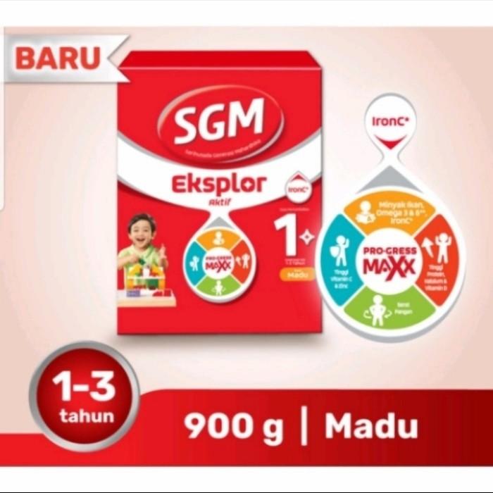 Gambar New Sgm Eksplor 1 Plus 900 Gram - Susu Formula Bayi 1 - 3 Thn Madu Vanila dari Babyshopp21 undefined Tokopedia