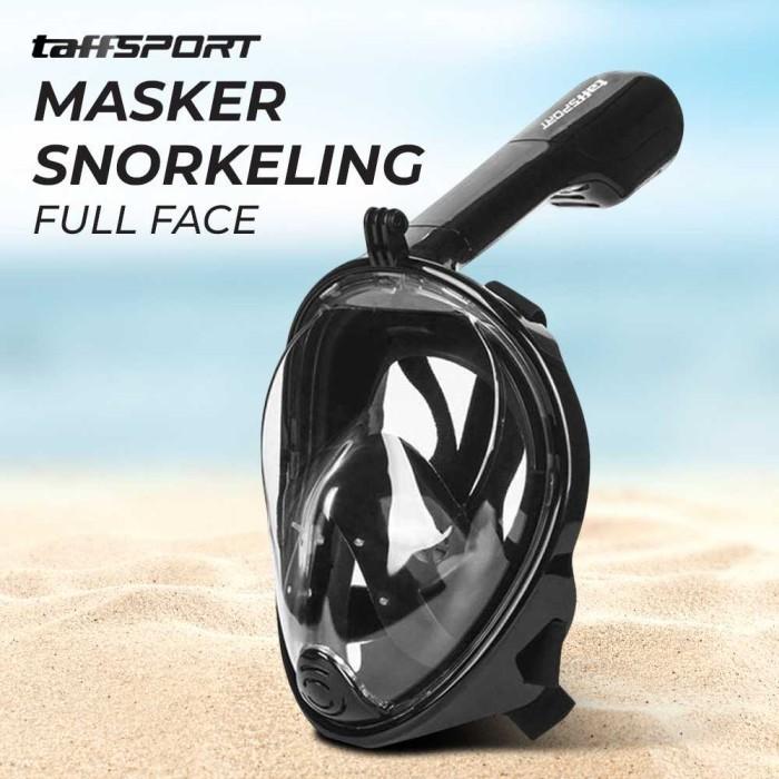 Gambar Masker Snorkling Full Face Kacamata Snorkeling Anak Dewasa Selam - S-M dari Aardelia undefined Tokopedia