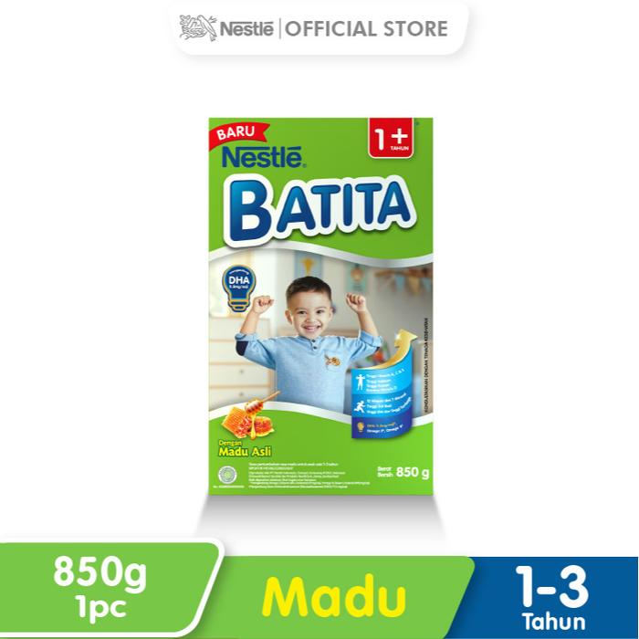 Gambar NESTLE BATITA 1+ SUSU FORMULA ANAK 1-3 TAHUN RASA MADU 850 GR BERKUALITAS dari moomiest undefined Tokopedia