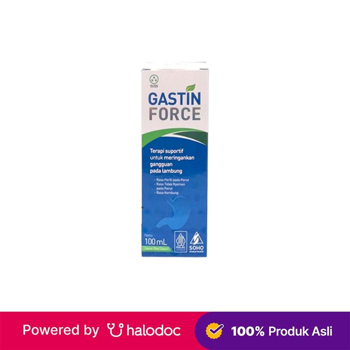 Gambar Gastin Force Sirup 100 ml - Vitamin Herbal - Halodoc dari Apotek Halomedika Cicendo undefined Tokopedia