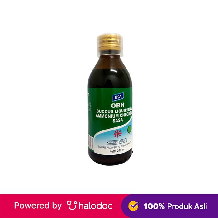 Gambar OBH Ika 200 ml - Obat Batuk & Flu - Halodoc dari Apotek Halomedika Tirta Raya Sidoarjo undefined Tokopedia