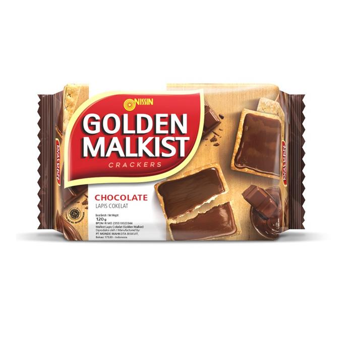 Gambar Nissin Golden Malkist 120gr - CHOCOLATE dari Satusatu_Id undefined 3 Tokopedia
