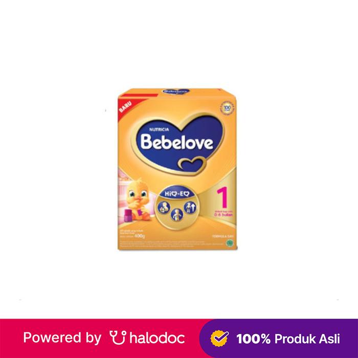 Gambar Bebelove 1 Formula Bayi Bubuk 400 g  - Susu Bayi dan Anak - Halodoc dari Apotek La Finia Farma Depok undefined Tokopedia