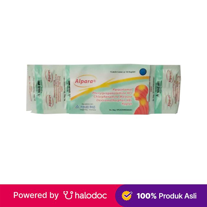 Gambar Alpara 10 Kaplet - Obat Batuk & Flu - Halodoc dari Apotek Najeeb Farma Bekasi undefined Tokopedia