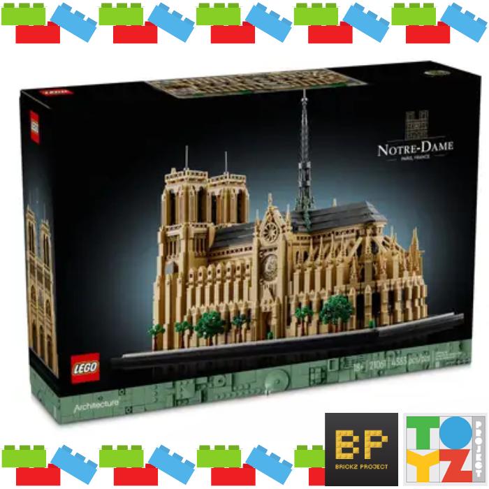 Gambar Lego 21061 Architecture - Notre-Dame de Paris dari Toyz Project undefined Tokopedia