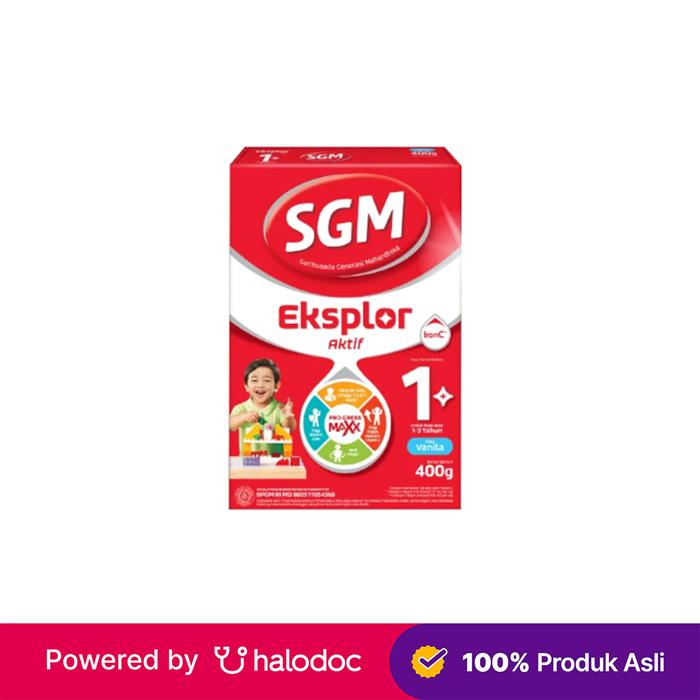 Gambar SGM Eksplor 1 Plus Complinutri Vanila Susu Pertumbuhan Bubuk 400 g dari Apotek Bintang Semesta Farma Cengkareng undefined Tokopedia
