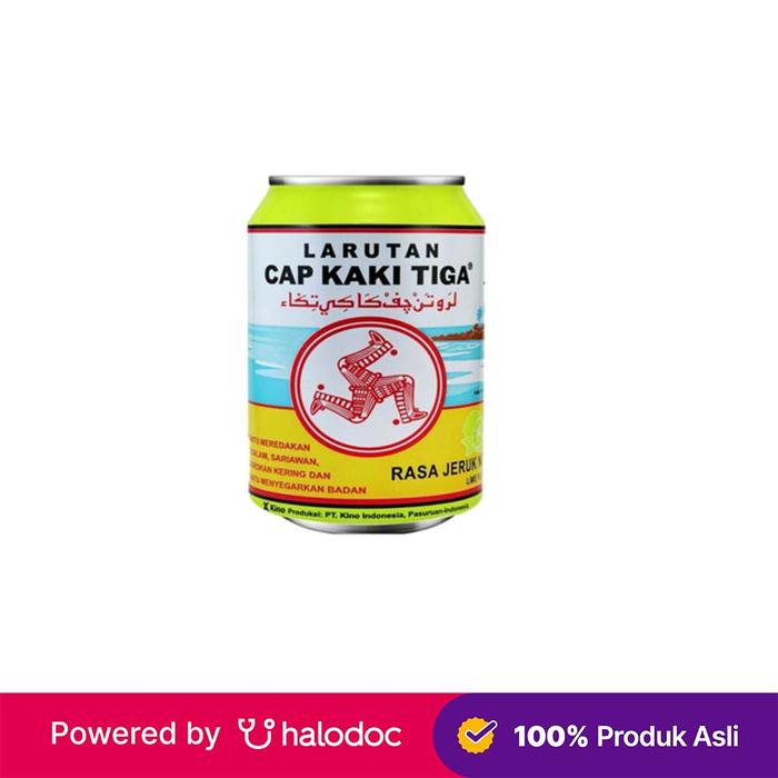 Gambar Larutan Cap Kaki Tiga Jeruk 320 ml - Panas Dalam - Halodoc dari Apotek Regina Farma Manado undefined Tokopedia