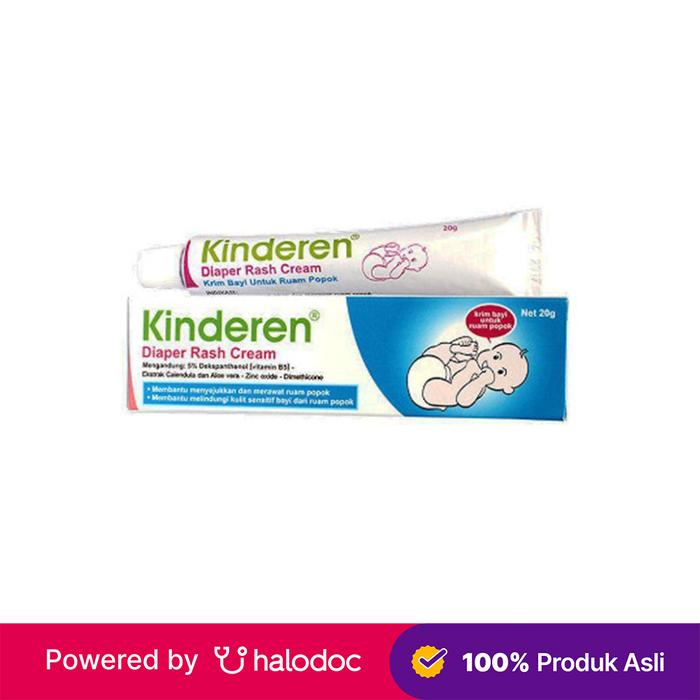 Gambar Kinderen Diaper Rash Cream 20 g  - Krim Anti Ruam Bayi - Halodoc dari Apotek Berkat Farma Batam undefined Tokopedia