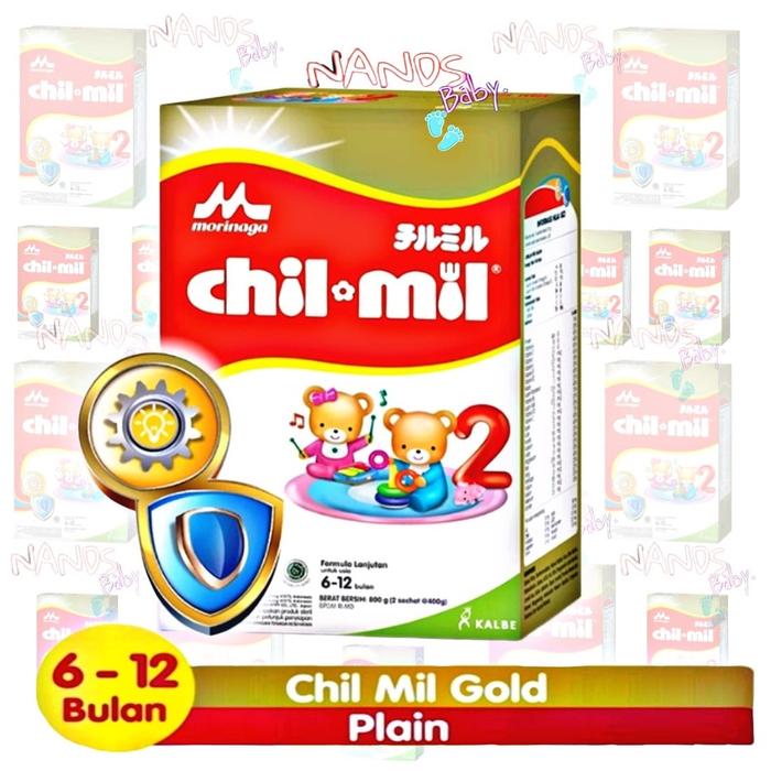 Gambar MORINAGA CHIL MIL Gold/Regular 6 to 12 Bulan Susu Formula 800g / 400g dari Manja Baby undefined Tokopedia