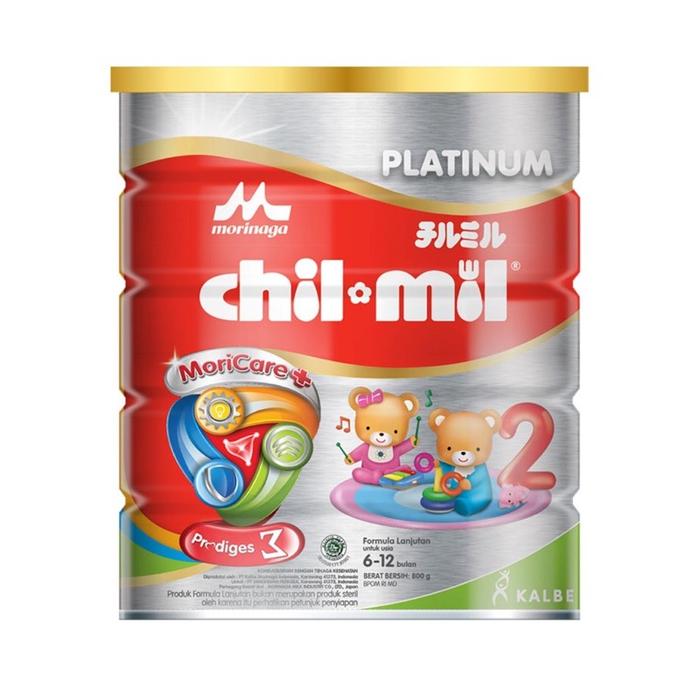 Gambar Morinaga Chil Mil Platinum 2 800gr - Susu Formula Bayi 6-12 Bulan dari Manja Baby undefined Tokopedia