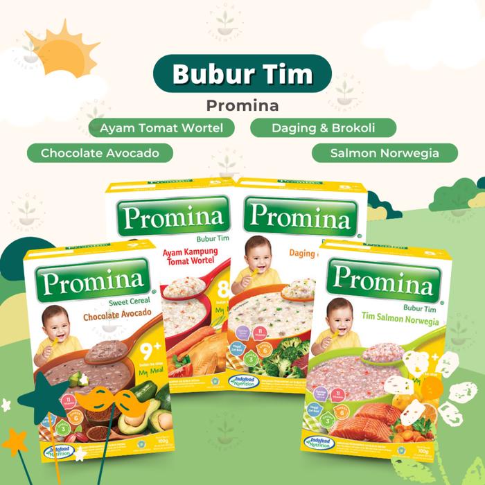 Gambar Promina Bubur Bayi - Promina Bubur Tim - MPASI Bayi - Makanan Bayi dari Manja Baby undefined Tokopedia