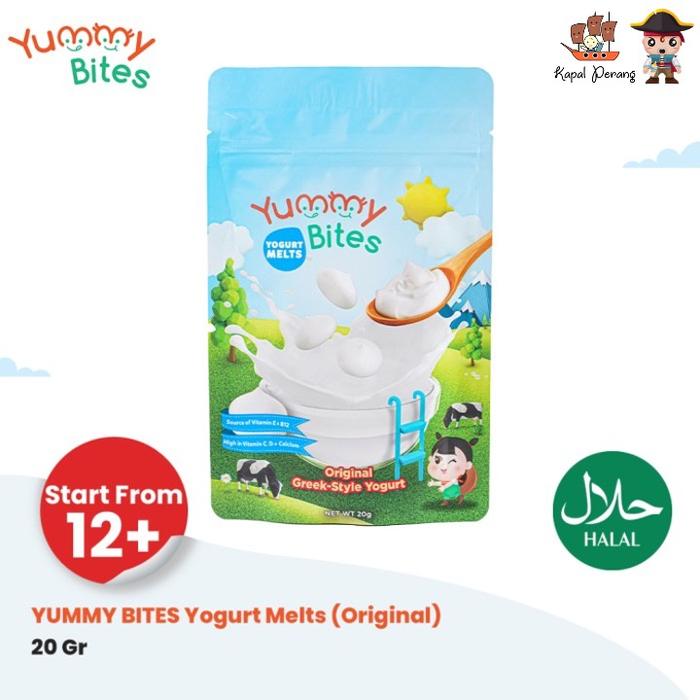 Gambar Yummy Bites Yoghurt Melts Original 20 gram dari Manja Baby undefined Tokopedia