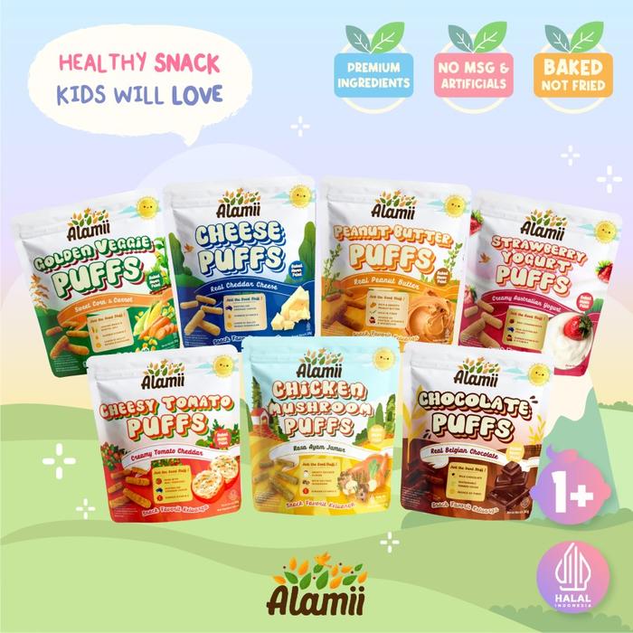 Gambar Alamii - Puffs - Camilan Bayi & Anak - Snack Sehat dari Manja Baby undefined Tokopedia