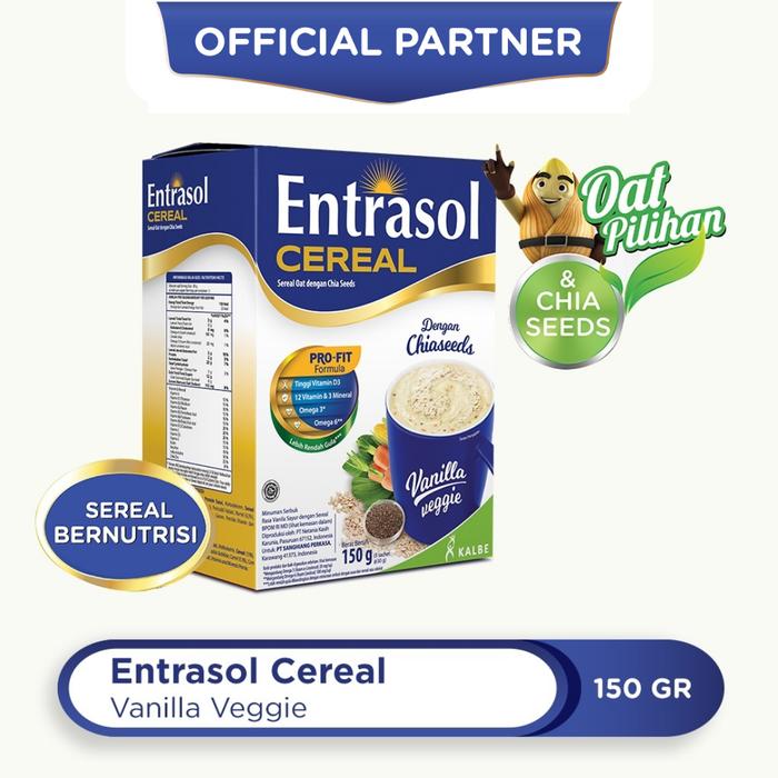 Gambar Entrasol Quick Start Cereal Chocolate / Vanilla 5X30 Gr - Quickstart dari Defaro Stores undefined Tokopedia