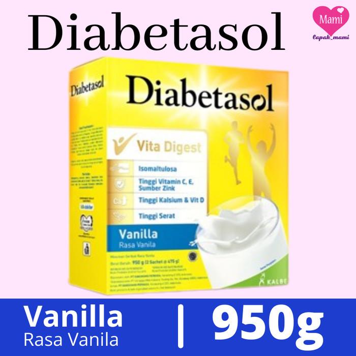 Gambar Susu Bubuk Diabetasol 1Kg Vanila Nutrisi Untuk Penderita Diabetes Berkualitas dari I'am Legend undefined Tokopedia