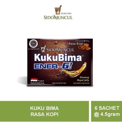 Gambar KUKU BIMA ENERGI ENER-G RASA KOPI ISI 6 SACHET PENAMBAH STAMINA DAN dari abimamentaripagi undefined Tokopedia