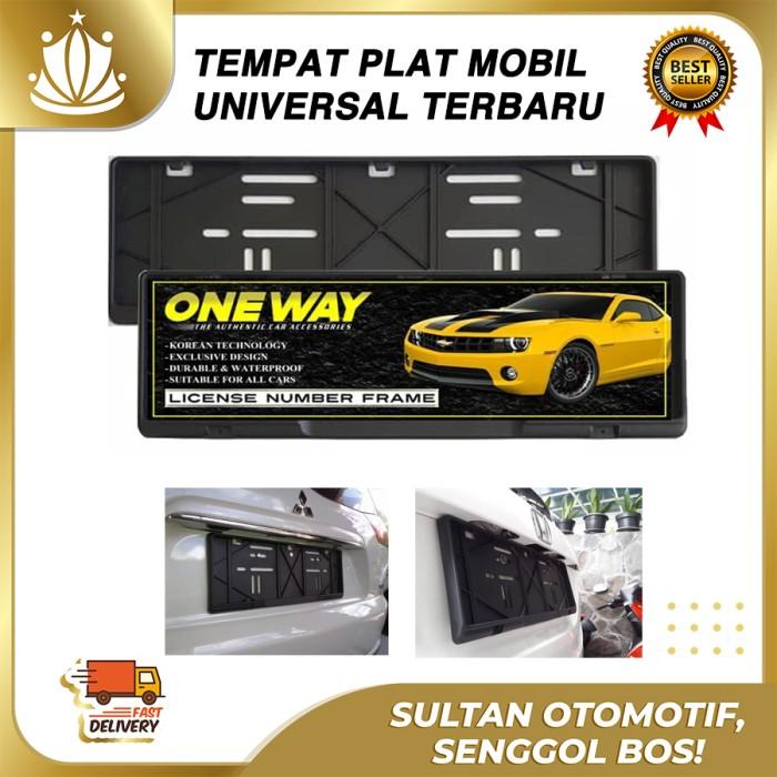 Gambar Tempat Dudukan Frame Cover Bingkai Plat Nomor Mobil (Plastik ABS Kuat) - Hitam dari Motocraft IDN undefined Tokopedia