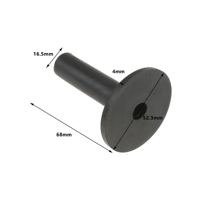 Gambar NEW 1Pc Professional Rubber Golf Tees Golf Balls Holder Tee for Golf Course Driving Range Mat Practicing Accessories 58mm/68mm/85mm Ter - 68mm Black dari Misliono Store undefined Tokopedia