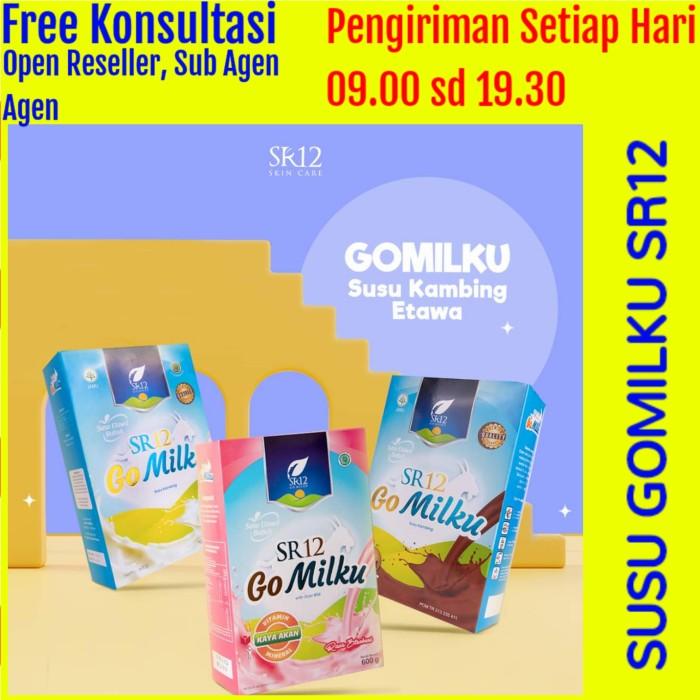 Gambar WLCMe! SR12 SUSU GOMILKU SR12 GO MILKU SR12 GOMILK SR12 SUSU KAMBING ETAWA SR dari radja_OUTDOR undefined Tokopedia