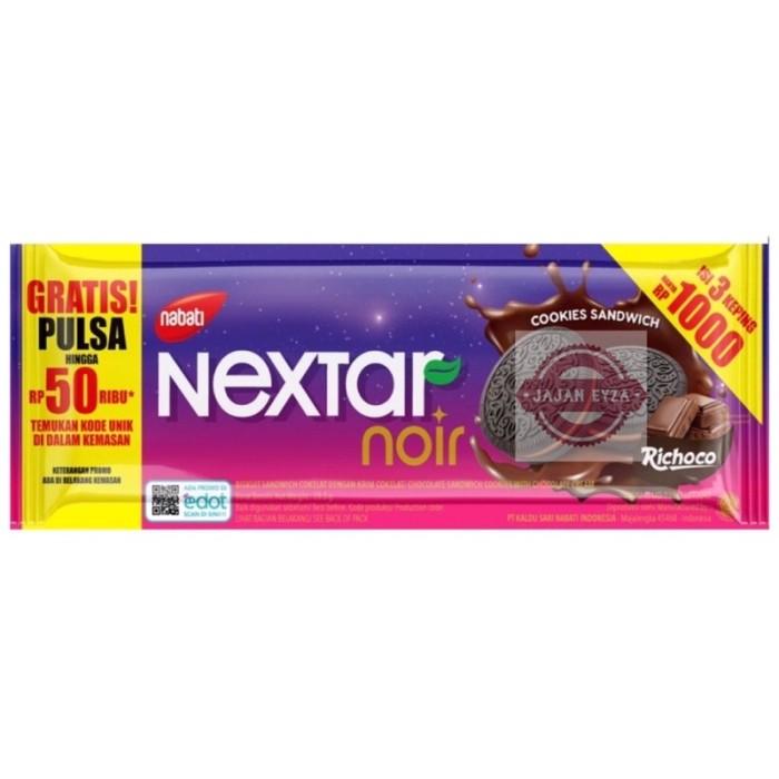 Gambar WQ_  NEXTAR NOIR 28.5gX10pcs / NEXTAR NOIR COOKIES AND CREAM / NEXTAR NOIR dari Azarein99 undefined Tokopedia