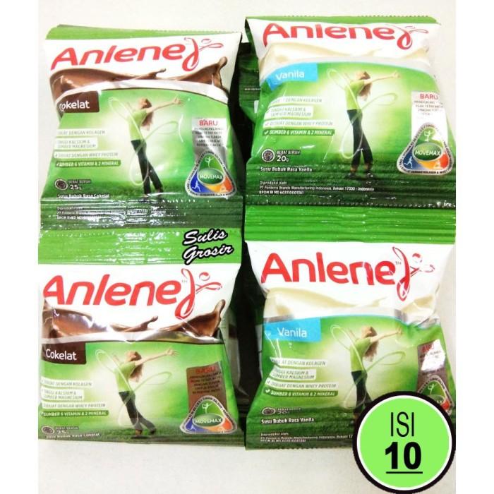 Gambar WLCMe! Susu Bubuk Anlene Vanilla Coklat Renceng dari radja_OUTDOR undefined Tokopedia