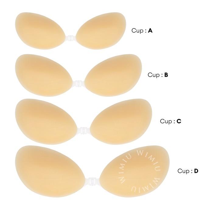 Gambar Bra Tempel Silikon BH Silicone Premium Push Up Nipple Cover Pad 033685 - cream, D dari Wimiu undefined Tokopedia