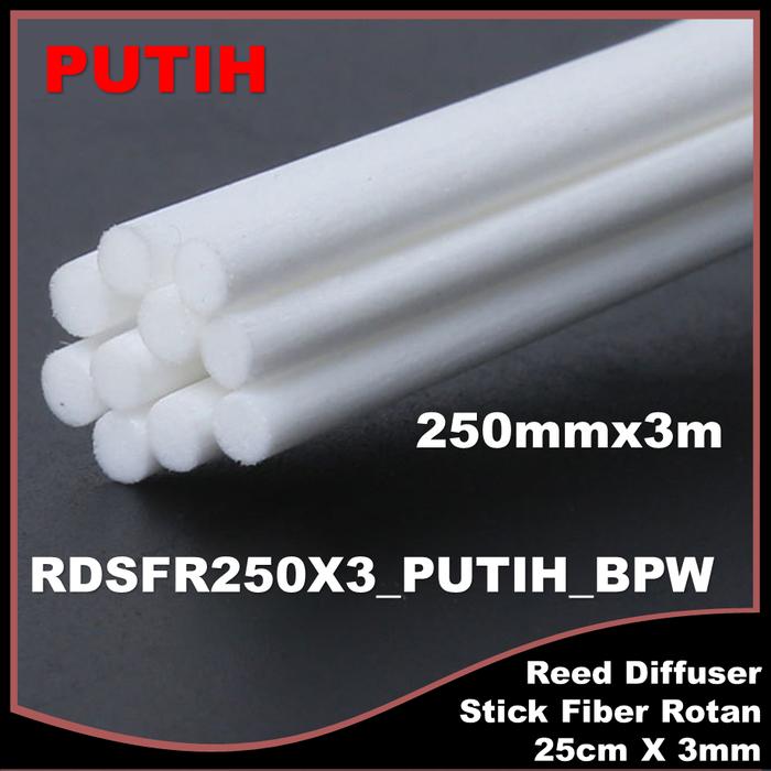 Promo Reed Diffuser Stick FIber Rotan 250mmx3mm - Putih - Kab. Bandung ...