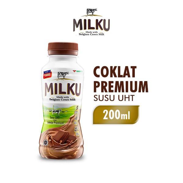 Gambar WLCMe! Milku Susu UHT Rasa Cokelat 200 ml Milku Rasa Coklat 200 ml dari radja_OUTDOR undefined Tokopedia