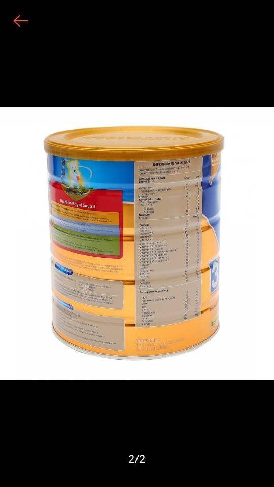 Gambar WLCMe! Susu Nutrilon Royal 3 800gr dari radja_OUTDOR undefined Tokopedia