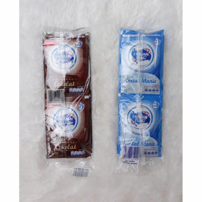 Gambar jh_  SUSU FRISIAN FLAG SUSU KENTAL MANIS 1 RENTENG ISI 6 SACHET dari Athaila12 undefined Tokopedia