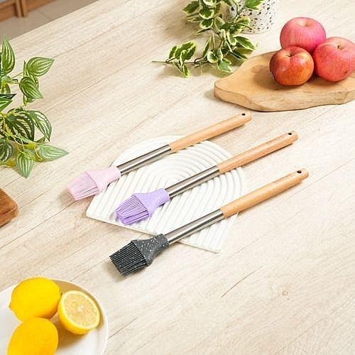 Gambar IDEALIFE - Kitchen Utensils - Spatula - Sutil - Sodet - Sendok Masak - Jepitan Makan - Thongs - Peralatan Masak - IL-172b - Basting Brush, Purple dari Sajun Electronic Tangerang undefined Tokopedia