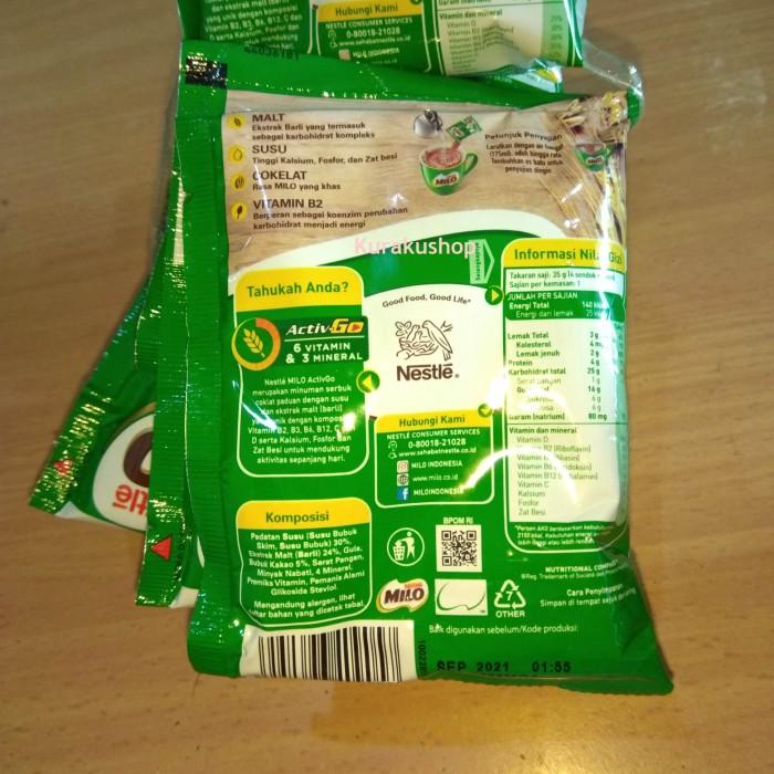 Gambar WLCMe! MILO 3 IN 1 35 GRAM X 10 SACHET dari radja_OUTDOR undefined Tokopedia