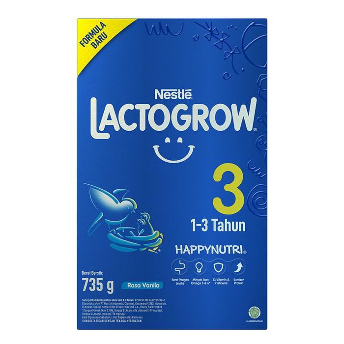 Gambar Best!! Lactogrow 3 Happynutri 735G - Vanilla dari babydoth undefined Tokopedia