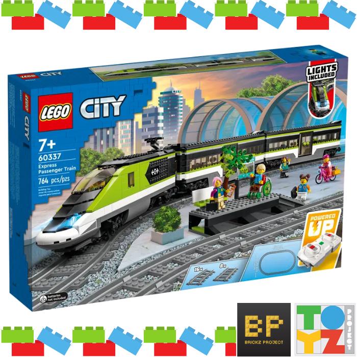 Gambar Lego 60337 City - Express Passenger Train dari Brickz Project undefined Tokopedia