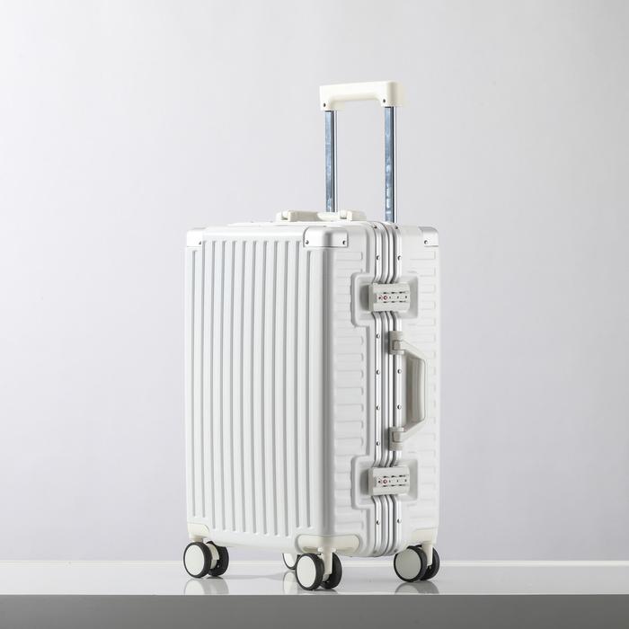 Gambar [SET] Mixi Koper Kabin & Bagasi M079 Size 20+24+28 Inch - White dari Mixi Store Indonesia undefined Tokopedia